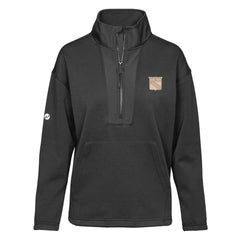 New York Rangers Levelwear Women's Await Quarter-Zip Pullover Top - Black | NHL sale