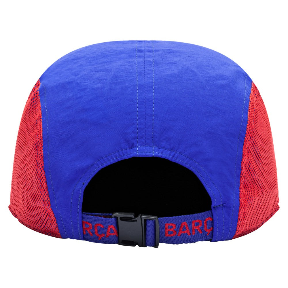 Barcelona Unisex Wing Racer Adjustable Hat Blue