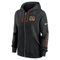 Cincinnati Bengals Women's Phoenix Full-Zip Hoodie - Black - Nike