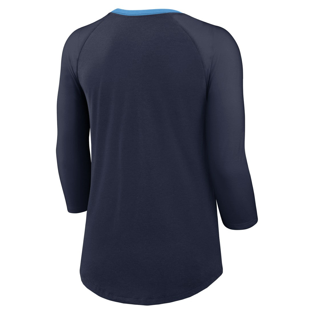 Tennessee Titans Women's 3/4 Sleeve Raglan Fashion Top - Navy - Nike