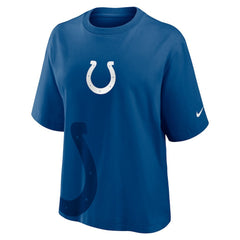 Indianapolis Colts Women's Boxy T-Shirt - Royal - Nike