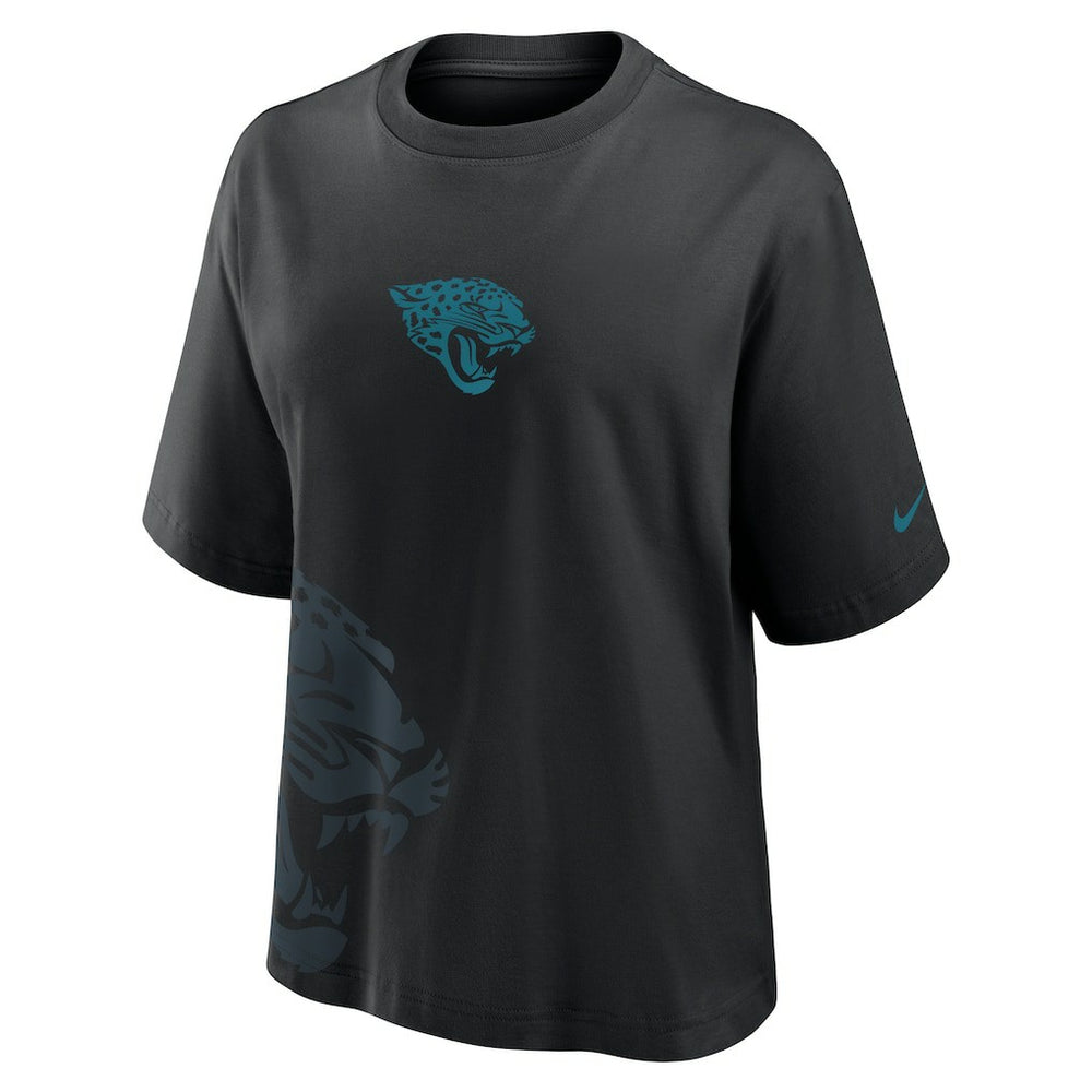 Jacksonville Jaguars Women's Boxy T-Shirt - Black - Nike