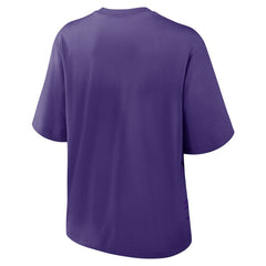 Minnesota Vikings Women's Boxy T-Shirt - Purple - Nike