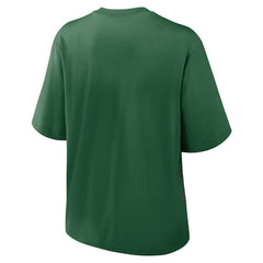 New York Jets Women's Boxy T-Shirt - Green - Nike