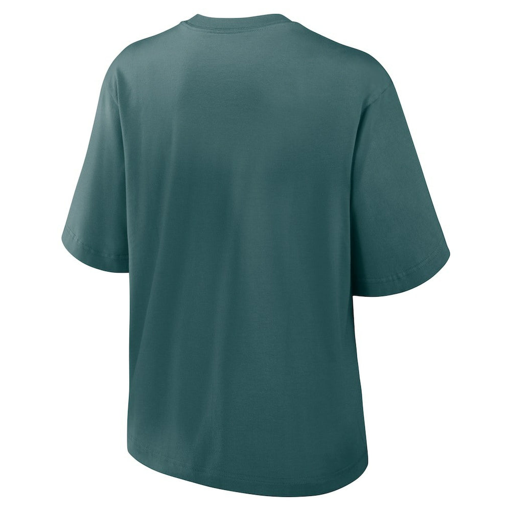 Philadelphia Eagles Women's Boxy T-Shirt - Midnight Green - Nike