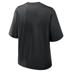 Pittsburgh Steelers Women's Boxy T-Shirt - Black - Nike