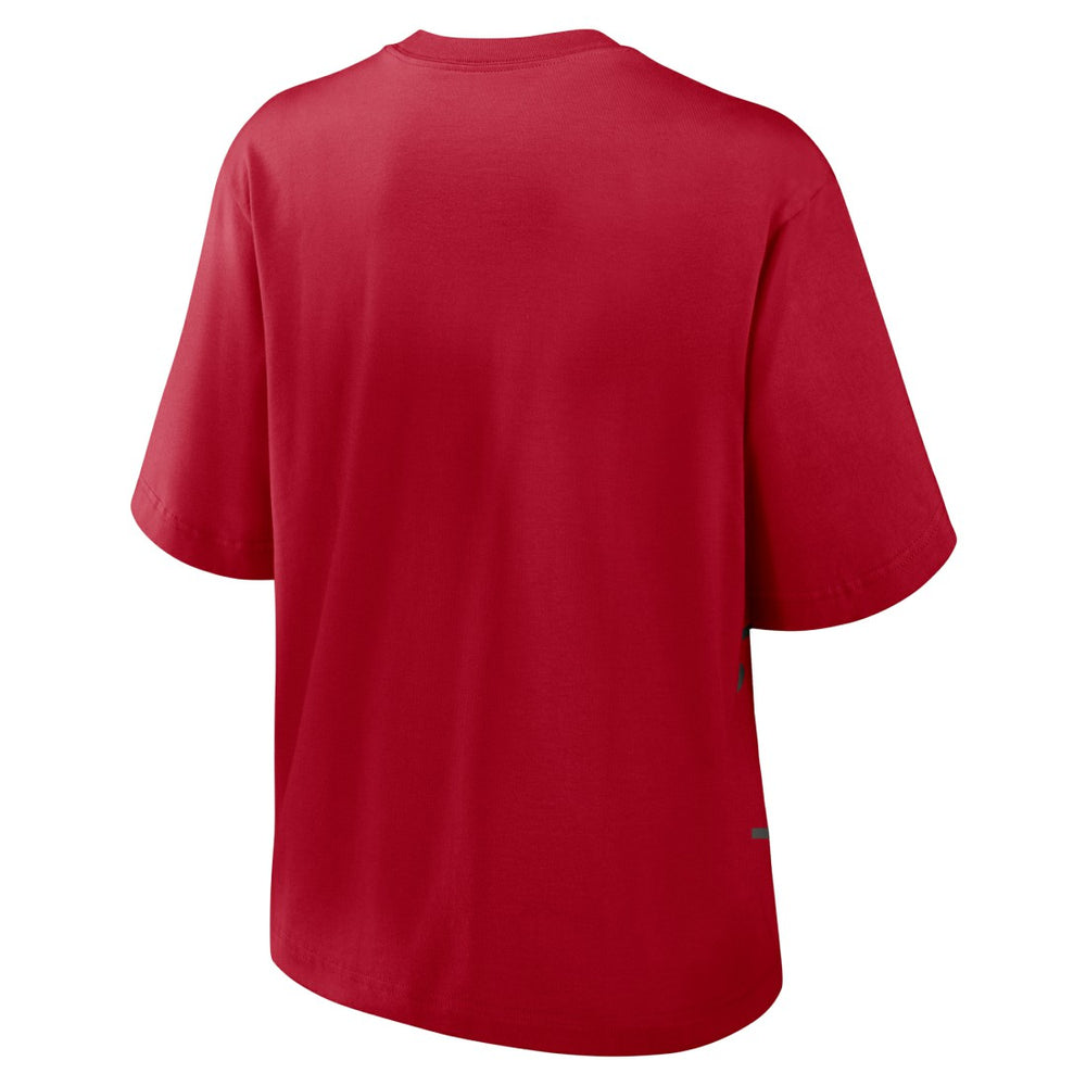 Tampa Bay Buccaneers Women's Boxy T-Shirt - Red - Nike