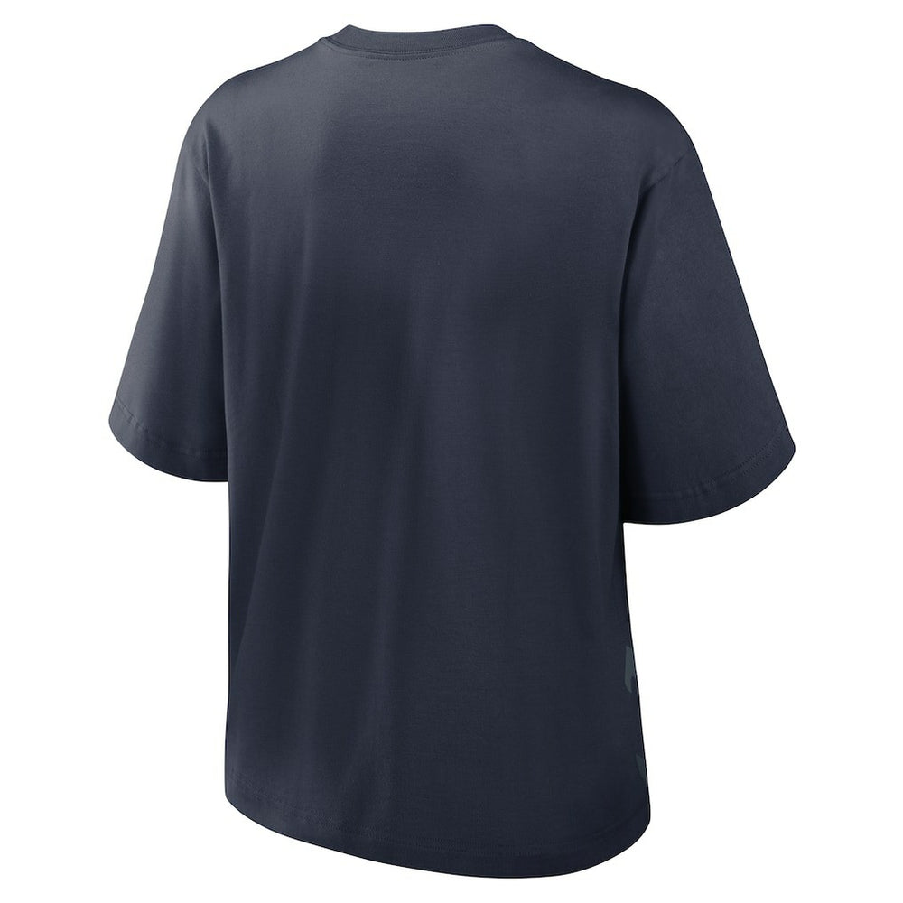 Chicago Bears Women's Boxy T-Shirt - Navy - Nike