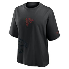 Atlanta Falcons Women's Boxy T-Shirt - Black - Nike
