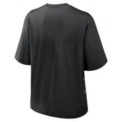 Carolina Panthers Women's Boxy T-Shirt - Black - Nike