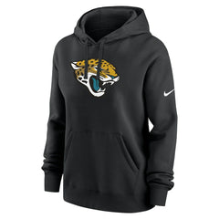 Jacksonville Jaguars Women's Club Fleece Hoodie - Black - Nike