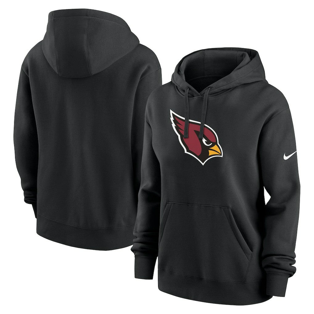 Arizona Cardinals Women's Club Fleece Hoodie - Black - Nike