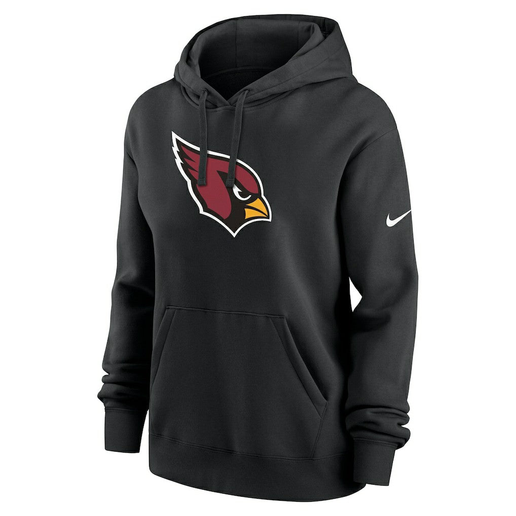 Arizona Cardinals Women's Club Fleece Hoodie - Black - Nike