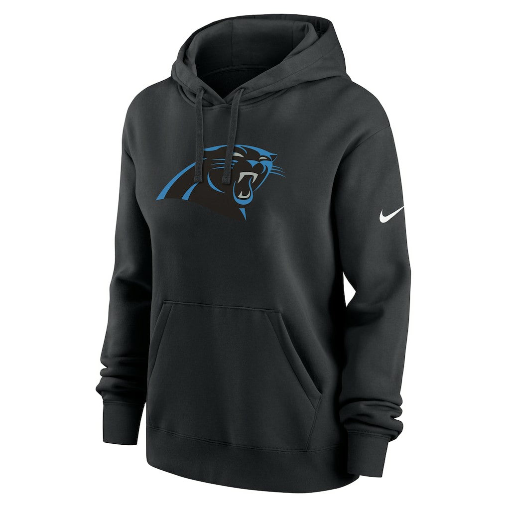 Carolina Panthers Women's Club Fleece Hoodie - Black - Nike