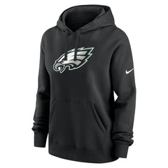 Philadelphia Eagles Women's Club Fleece Hoodie - Black - Nike