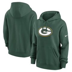 Green Bay Packers Women's Club Fleece Hoodie - Green - Nike