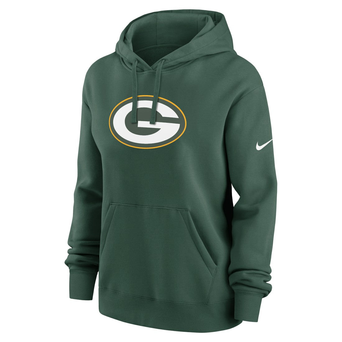 Green Bay Packers Women's Club Fleece Hoodie - Green - Nike