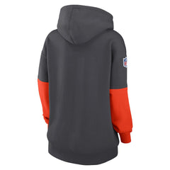Cleveland Browns Women's Sideline Essential Hoodie - Anthracite - Nike