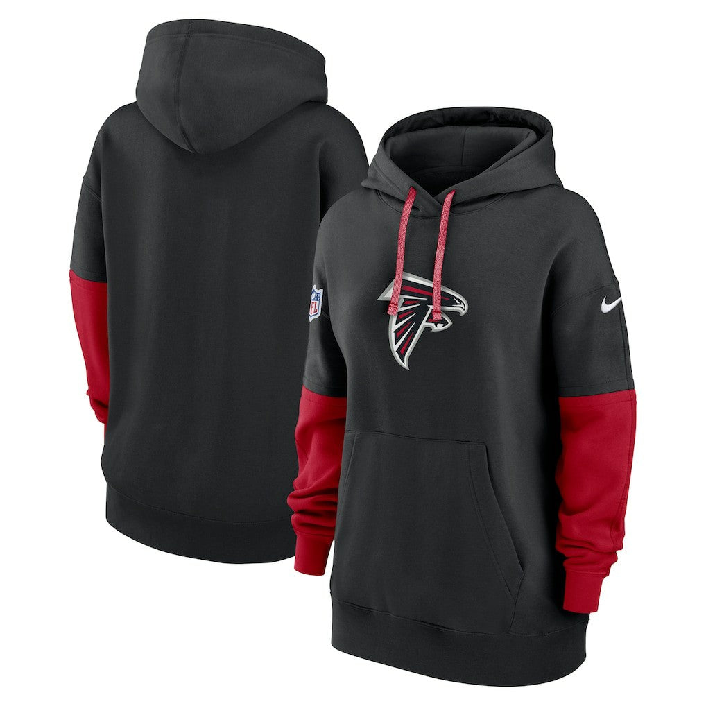 Atlanta Falcons Women's Sideline Essential Hoodie - Black - Nike