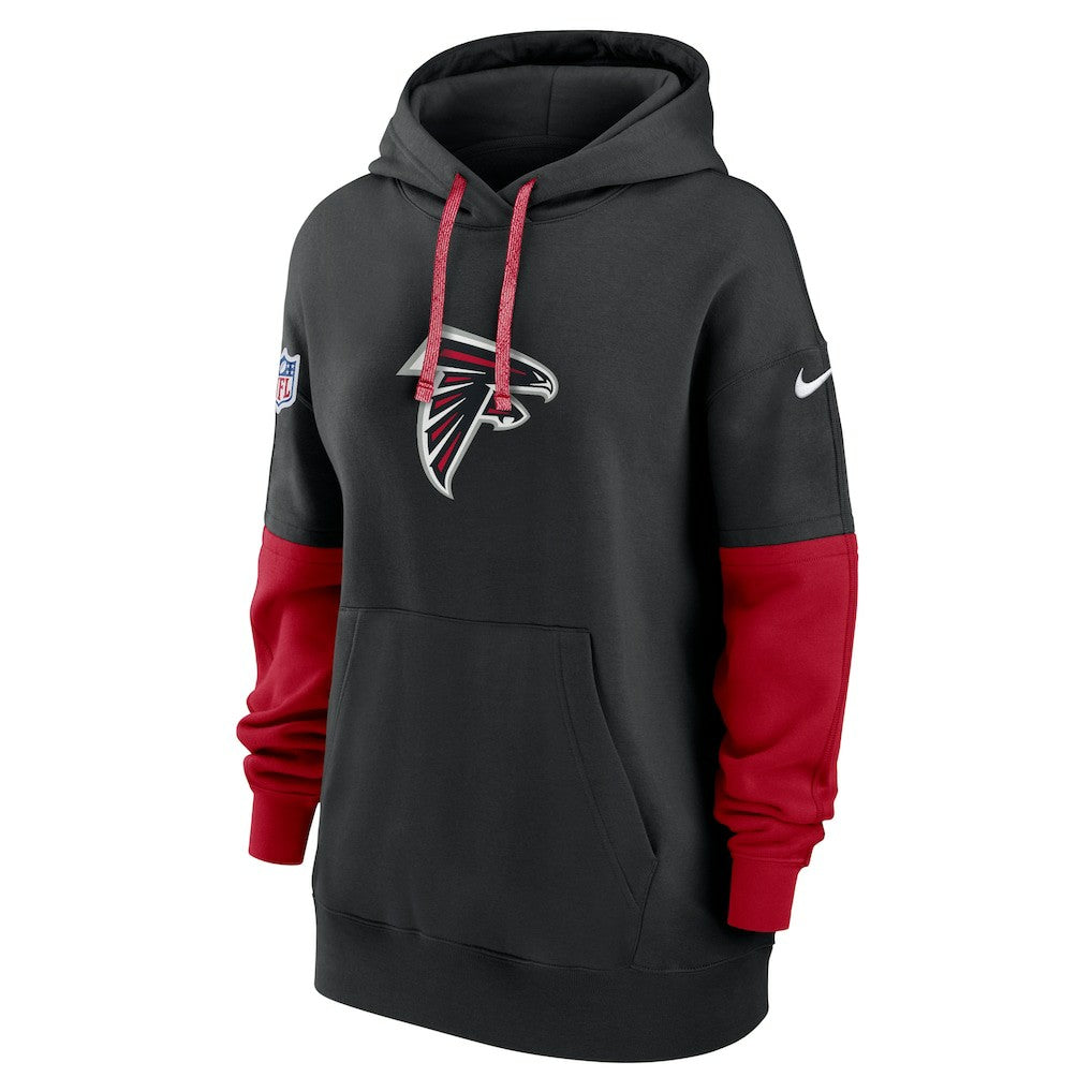 Atlanta Falcons Women's Sideline Essential Hoodie - Black - Nike