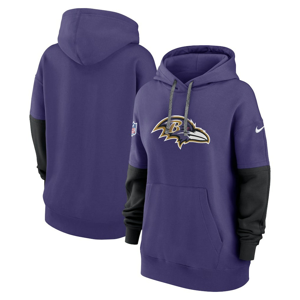 Baltimore Ravens Women's Sideline Essential Hoodie - Purple - Nike