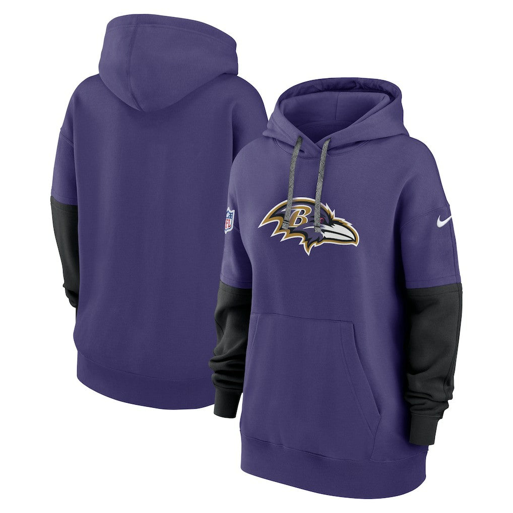 Baltimore Ravens Women's Sideline Essential Hoodie - Purple - Nike