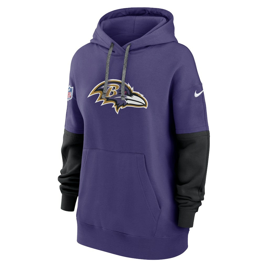 Baltimore Ravens Women's Sideline Essential Hoodie - Purple - Nike
