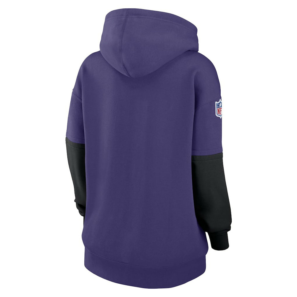 Baltimore Ravens Women's Sideline Essential Hoodie - Purple - Nike