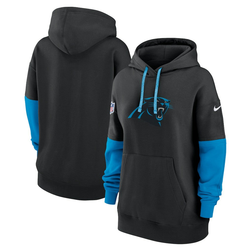 Carolina Panthers Women's Sideline Essential Hoodie - Black - Nike