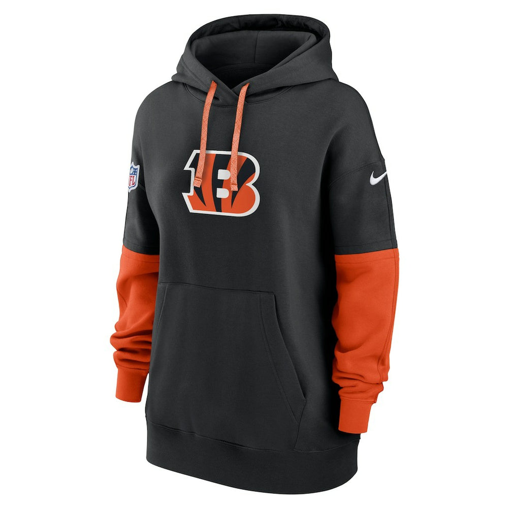 Cincinnati Bengals Women's Sideline Essential Hoodie - Black - Nike