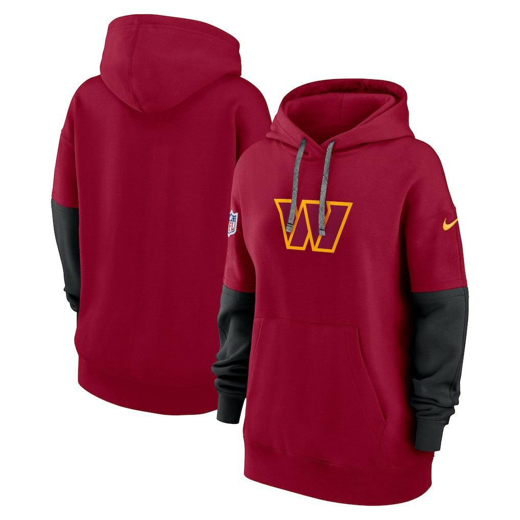 Washington Commanders Women's Sideline Essential Hoodie - Burgundy - Nike