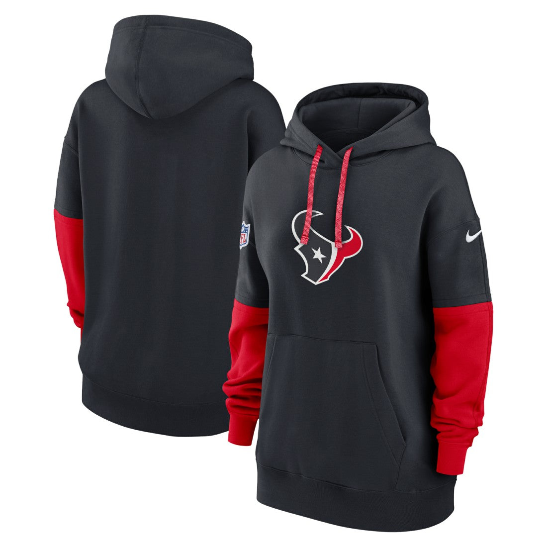 Houston Texans Women's Sideline Essential Hoodie - Navy - Nike