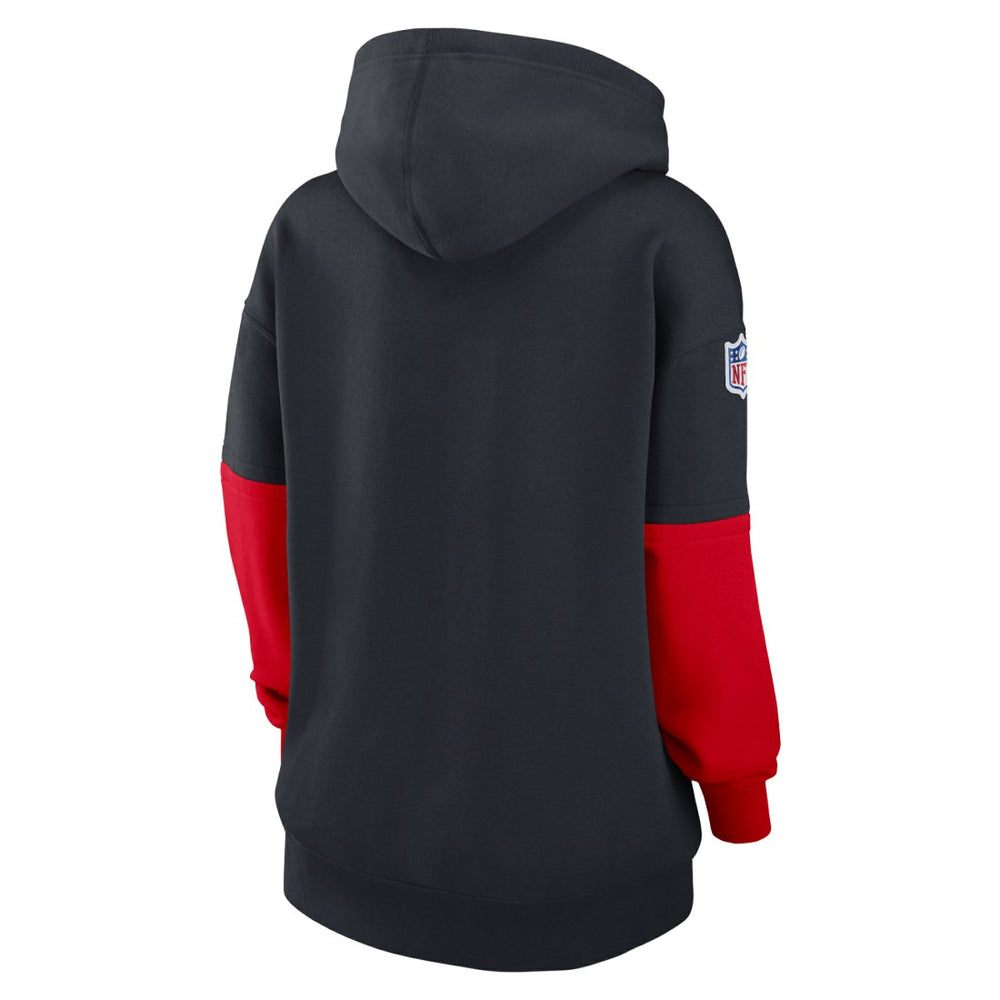 Houston Texans Women's Sideline Essential Hoodie - Navy - Nike