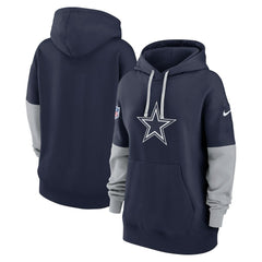 Dallas Cowboys Women's Sideline Essential Hoodie - Navy - Nike