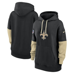New Orleans Saints Women's Sideline Essential Hoodie - Black - Nike