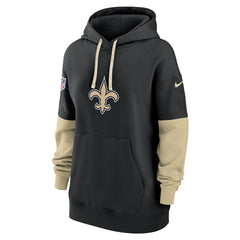 New Orleans Saints Women's Sideline Essential Hoodie - Black - Nike