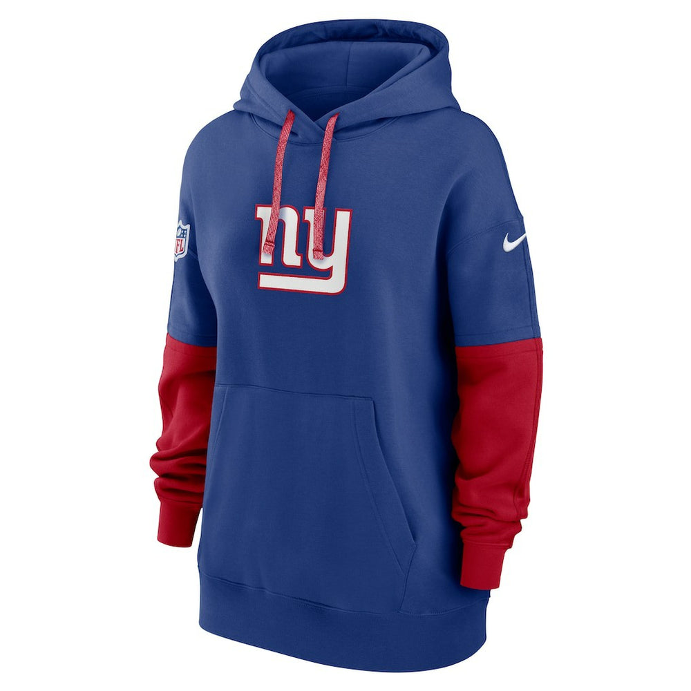 New York Giants Women's Sideline Essential Hoodie - Royal - Nike