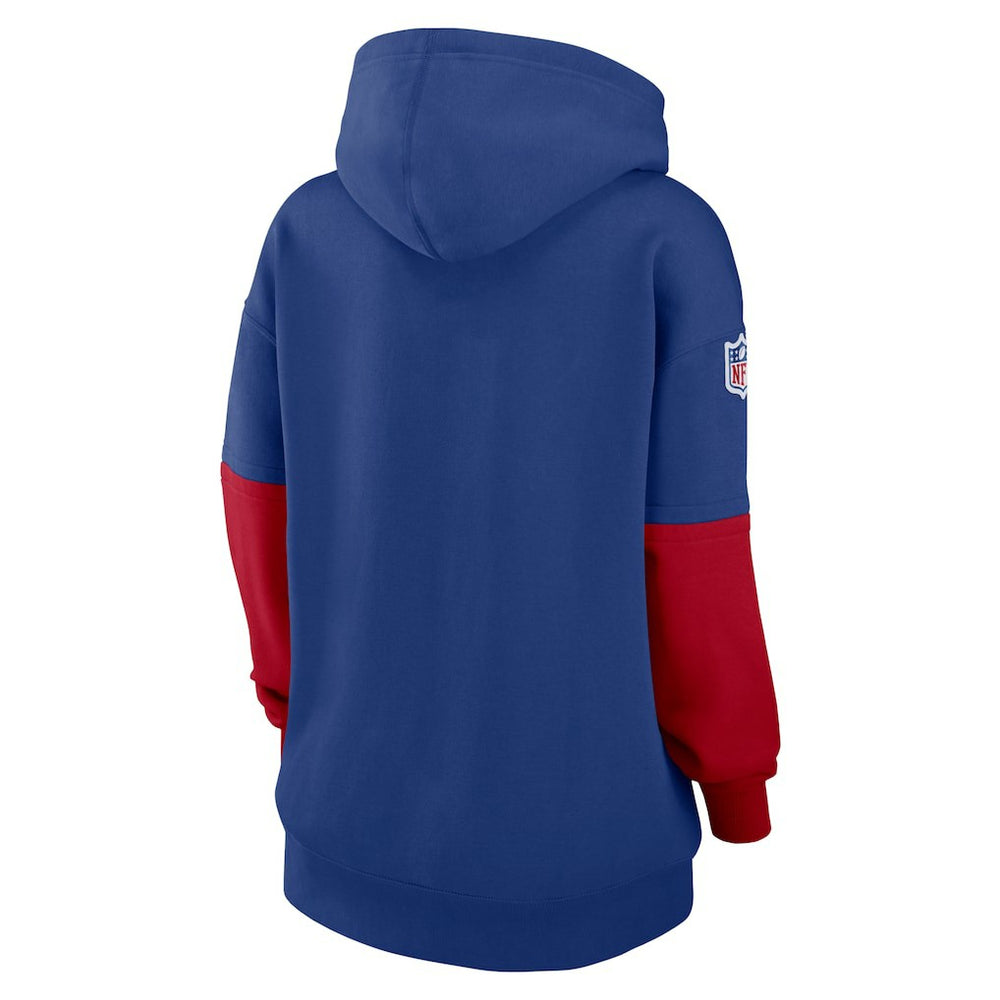 New York Giants Women's Sideline Essential Hoodie - Royal - Nike