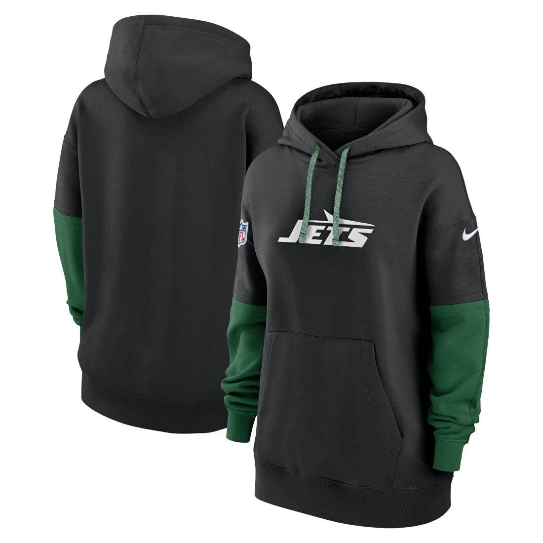 New York Jets Women's Sideline Essential Hoodie - Black - Nike