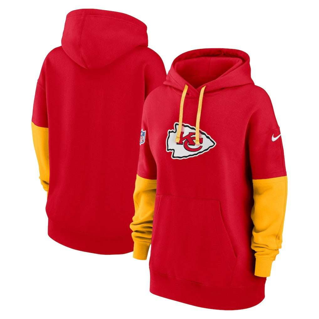 Kansas City Chiefs Women's Sideline Essential Hoodie - Red - Nike