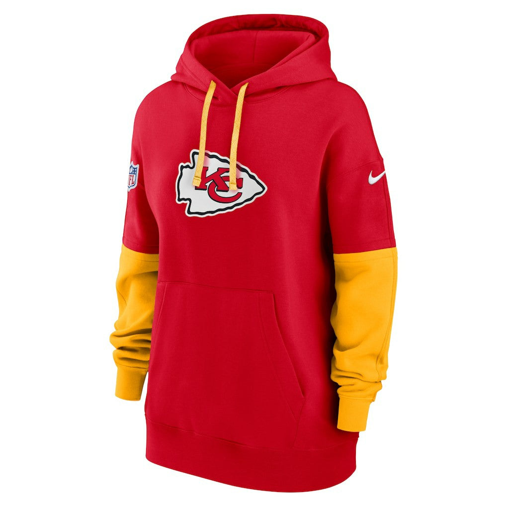Kansas City Chiefs Women's Sideline Essential Hoodie - Red - Nike