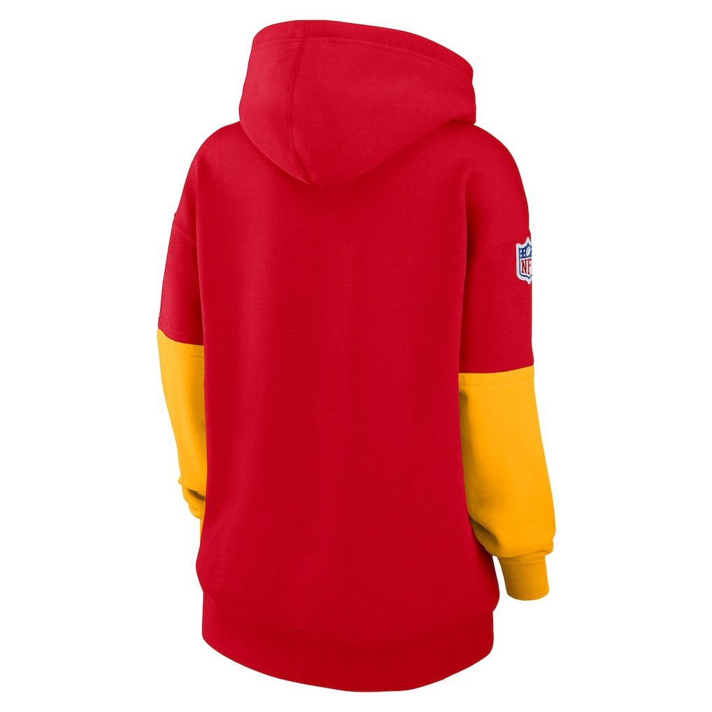 Kansas City Chiefs Women's Sideline Essential Hoodie - Red - Nike