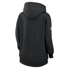 New York Jets Women's 2024 NFL Crucial Catch Club Pullover Hoodie - Black - Nike