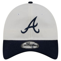 Atlanta Braves New Era Leather Strap 9TWENTY Adjustable Hat Sale