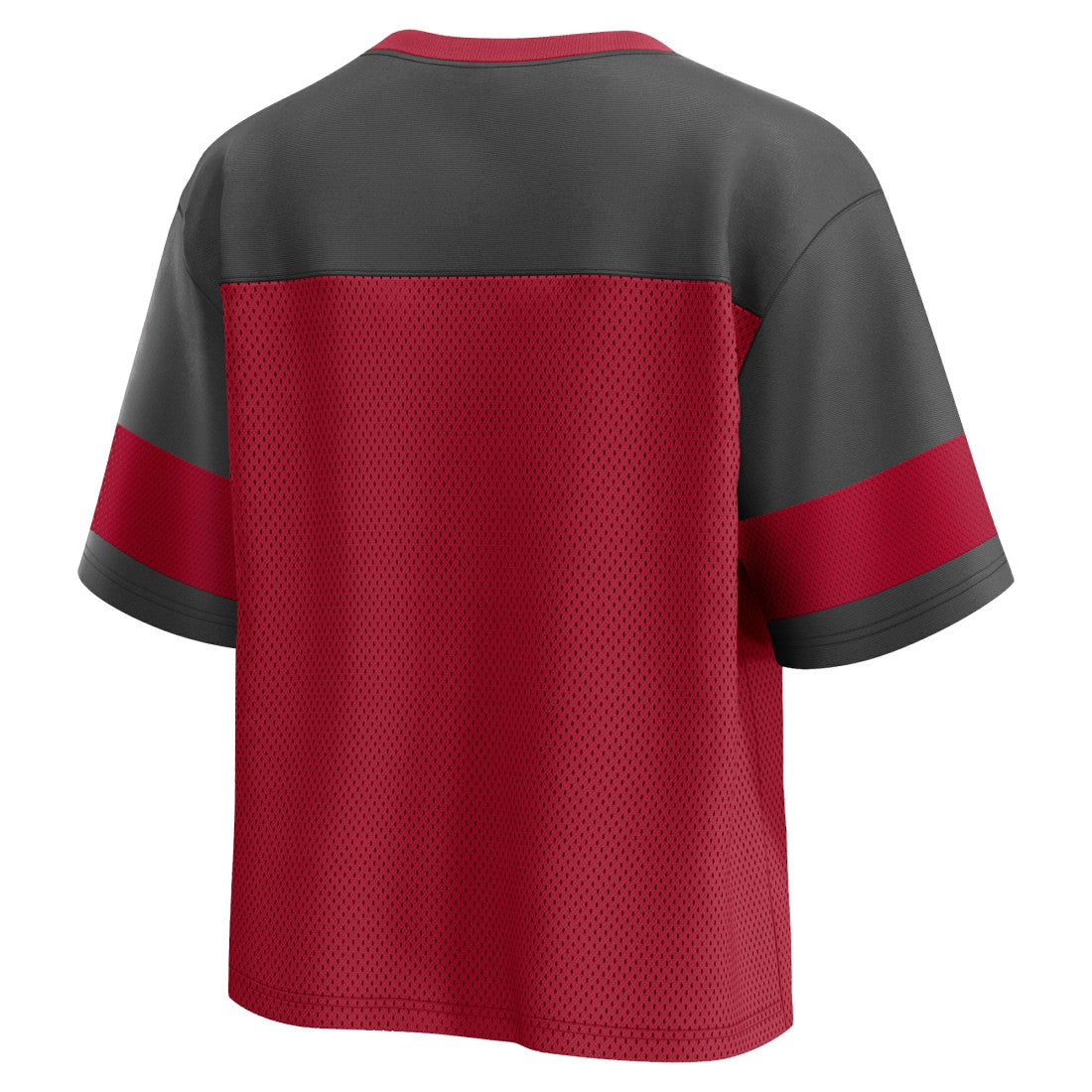 Tampa Bay Buccaneers Women's Homeschool Jersey Poly V-Neck
Fashion Top - Red/Pewter - Fanatics