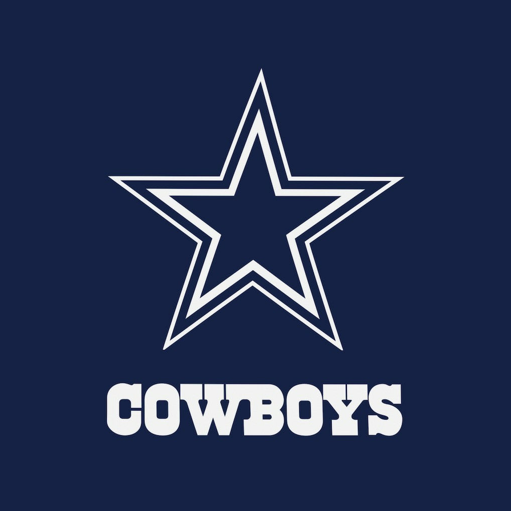 Dallas Cowboys Women's Backup Option Long Sleeve Hoodie T-Shirt - Navy/White - Fanatics