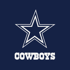 Dallas Cowboys Women's Backup Option Long Sleeve Hoodie T-Shirt - Navy/White - Fanatics