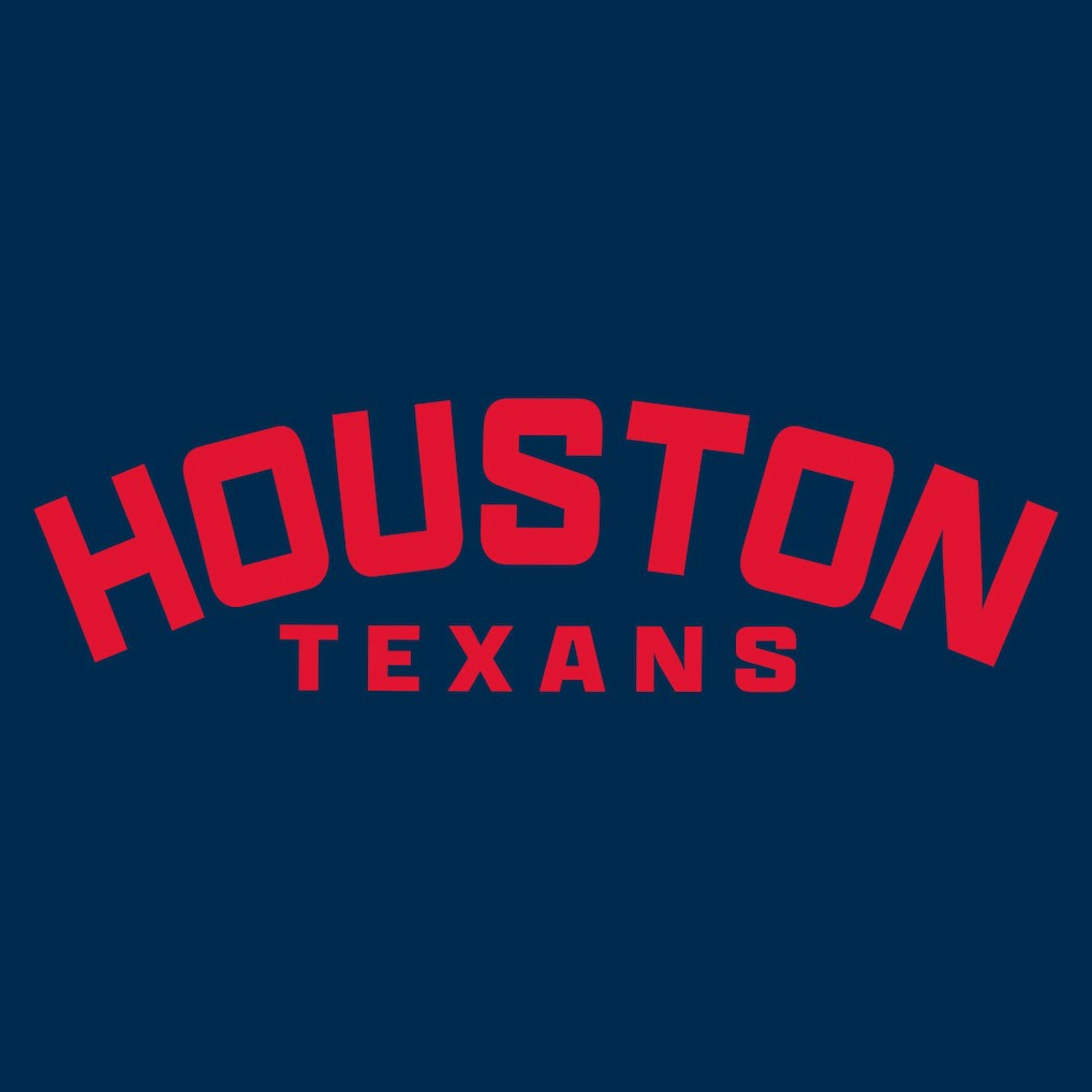 Houston Texans Women's Backup Option Long Sleeve Hoodie T-Shirt - Navy/White - Fanatics