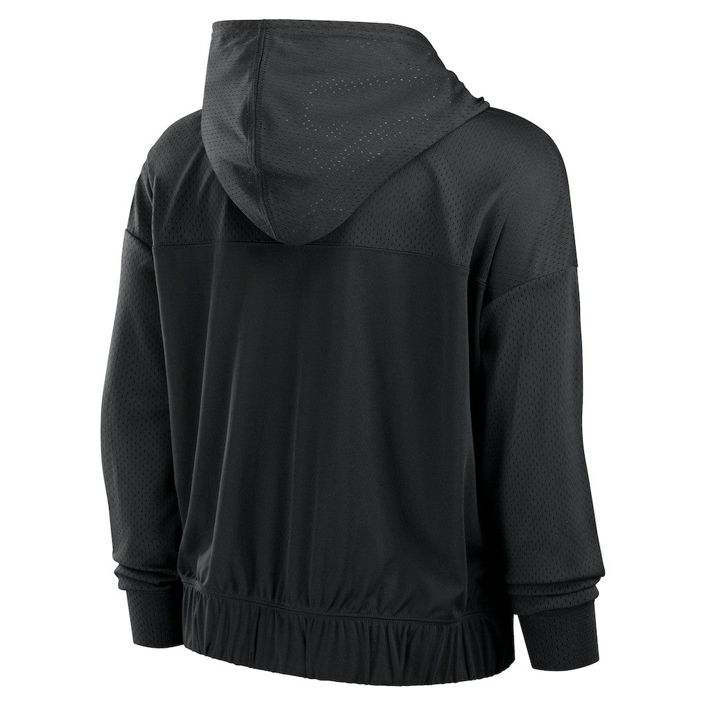 New Orleans Saints Women's Script Lock Full-Zip Hoodie - Black - Fanatics