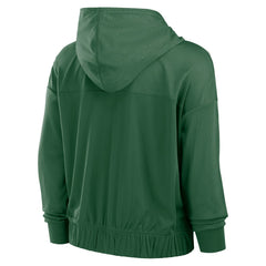 New York Jets Women's Script Lock Full-Zip Hoodie - Green - Fanatics